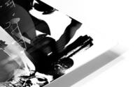 Ink Scratch HD Metal print