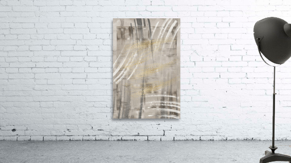 Abstract Brush Strokes Wall Preview