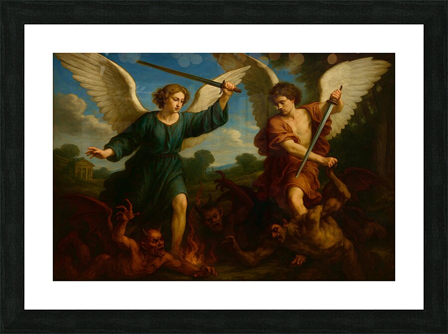 Holy War Picture Frame print