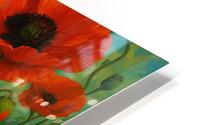 Poppies HD Metal print