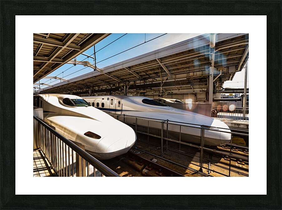 Bullet Train Picture Frame print