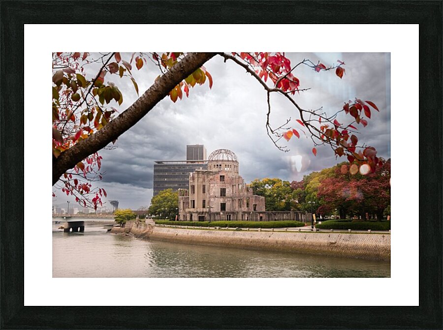 Bomb Dome Picture Frame print