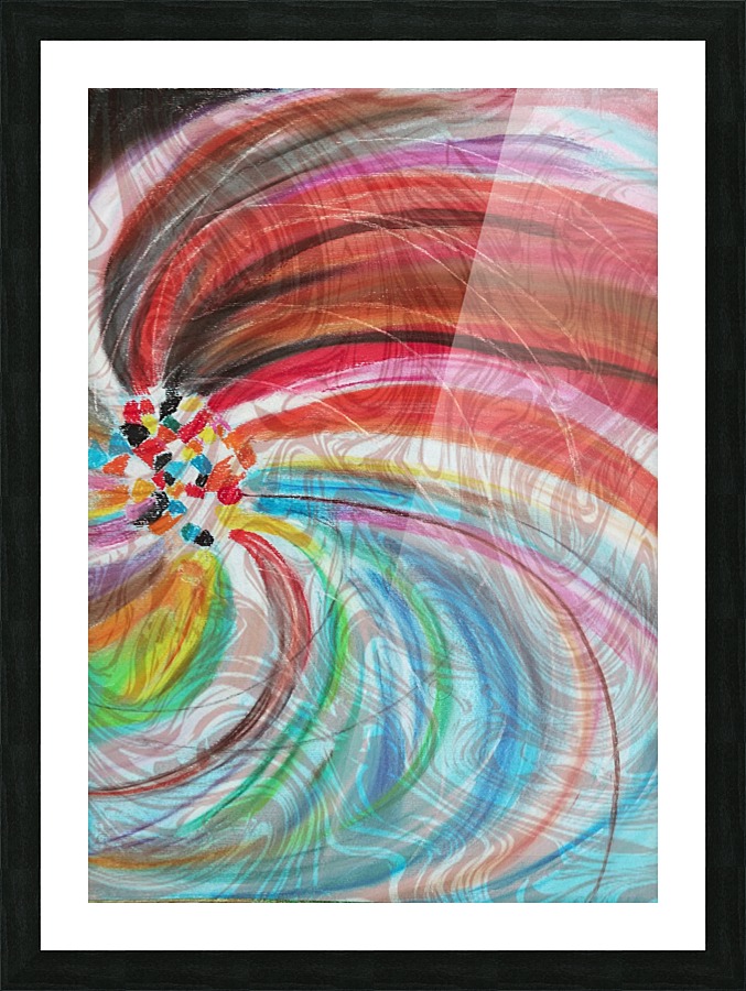 Abstract art Picture Frame print