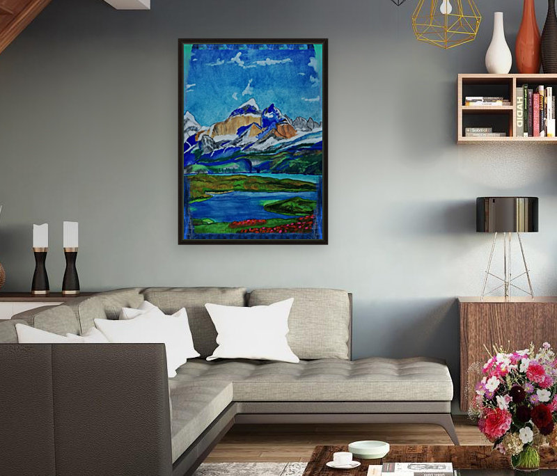 Mountains Reproduction