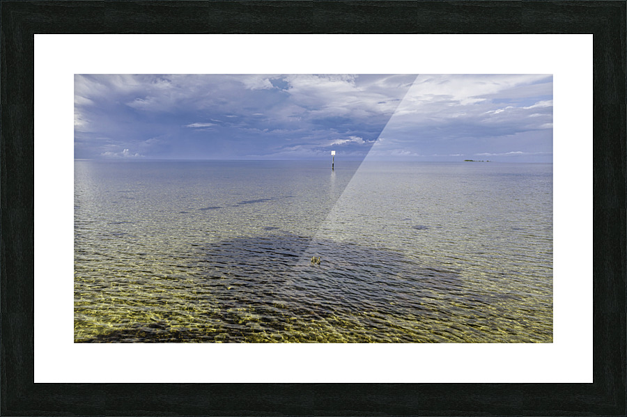 The Flats Picture Frame print