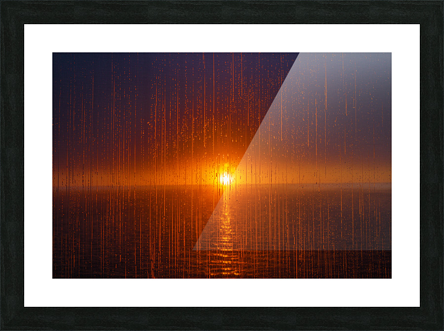Neos Rain Picture Frame print