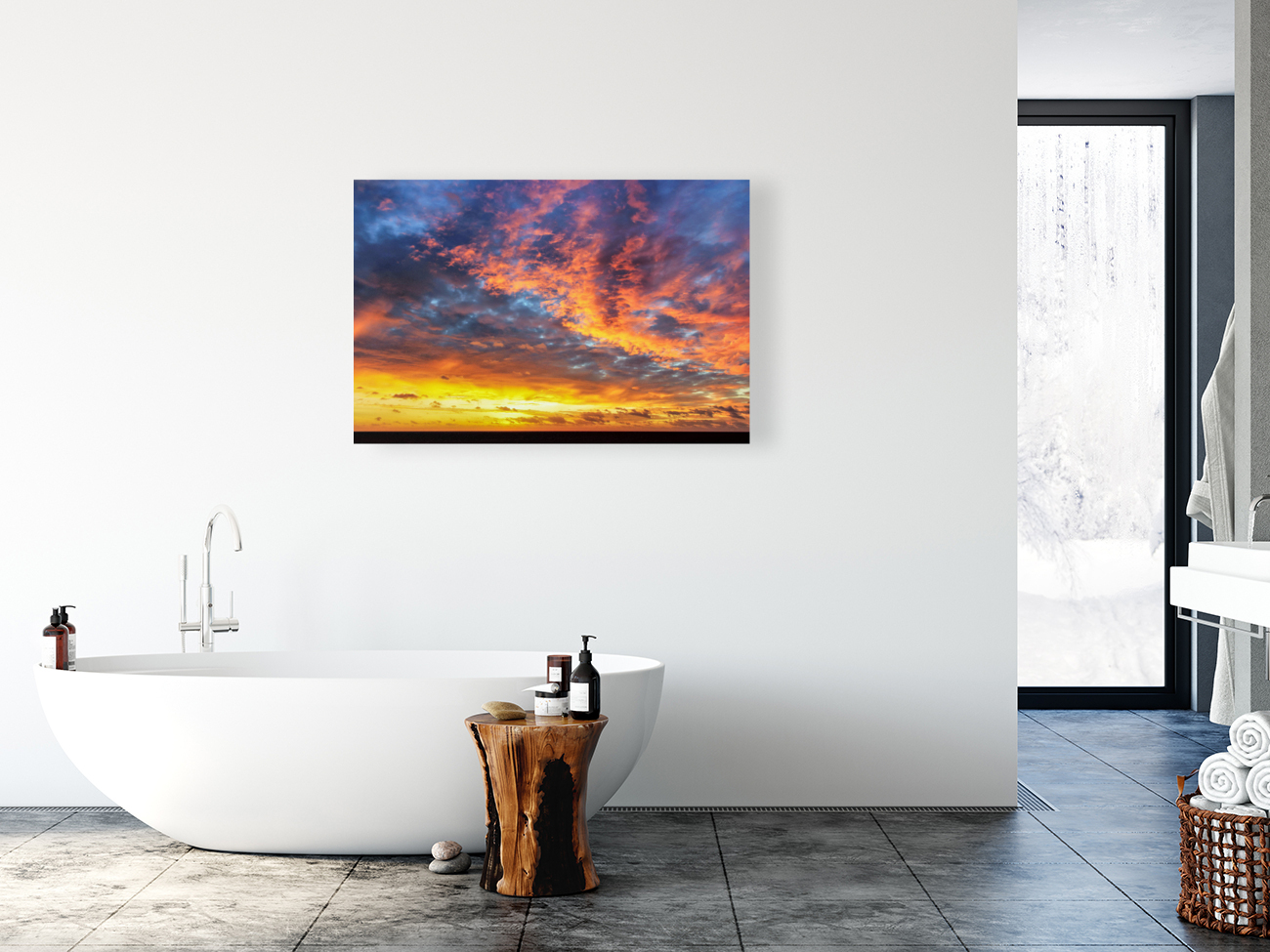 Golden Clouds Reproduction