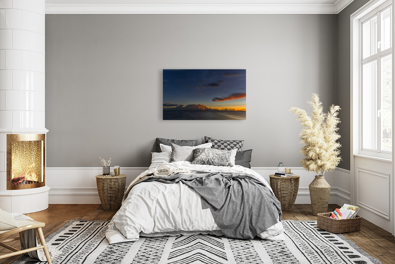 Nautical Twilight Storm  Reproduction
