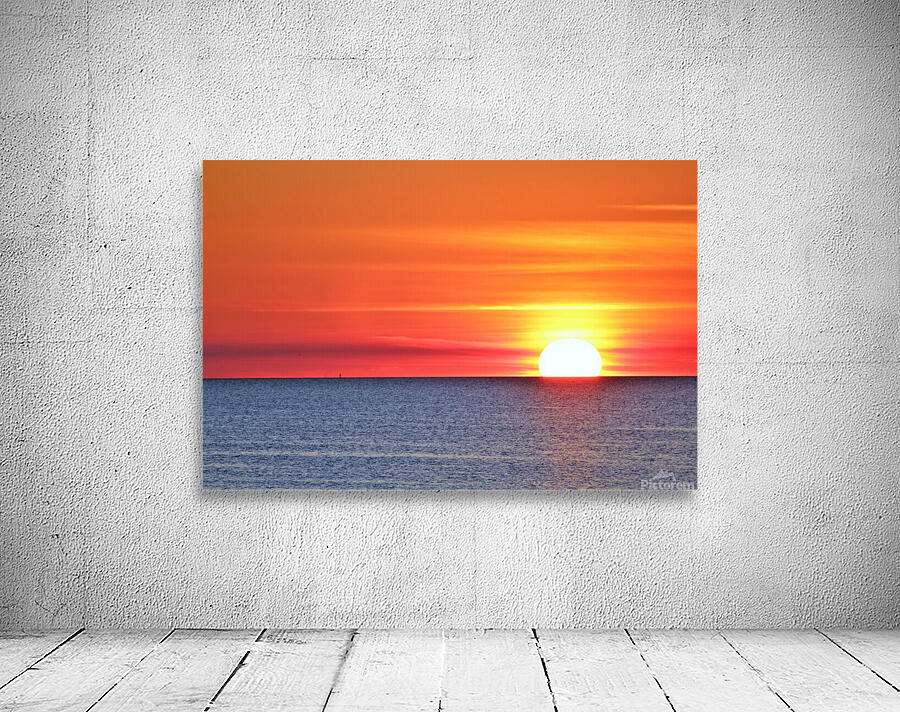 Hudson Fire Sunset Wall Preview