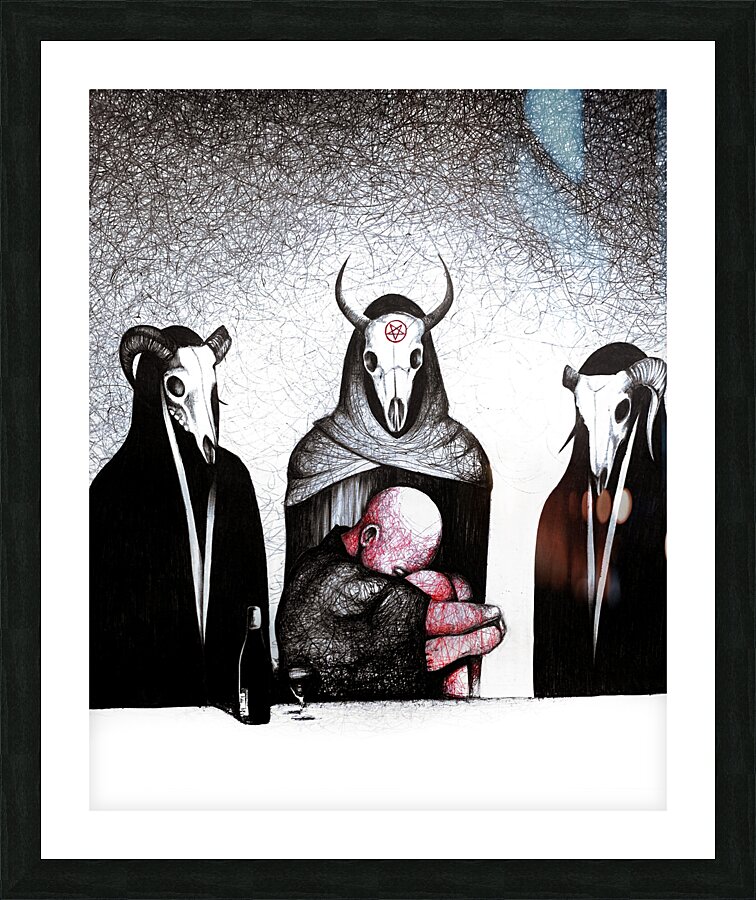 THE NIGHTMARE Picture Frame print