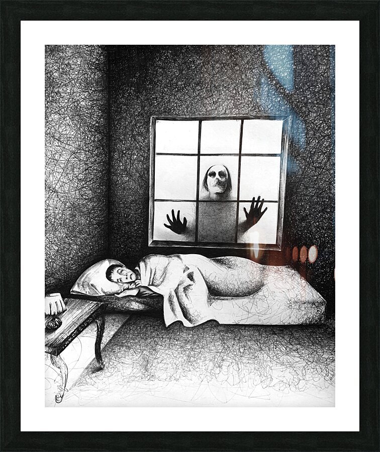 MIDNIGHT Picture Frame print