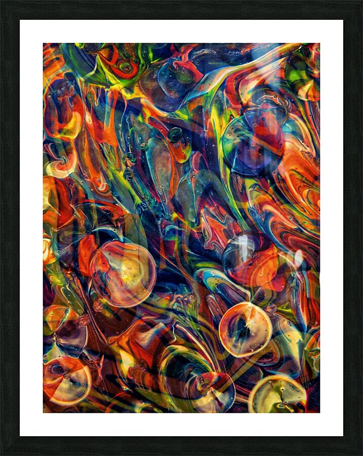 Bubble Picture Frame print
