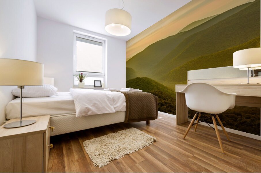 Evergreen Heart Mural print