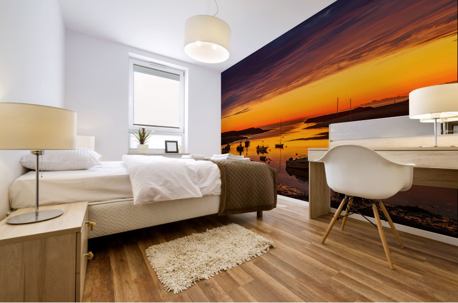 Pamet Harbor Gold Mural print