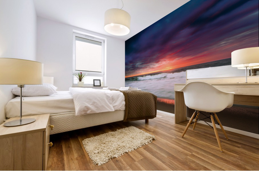 Boiling Seas Mural print