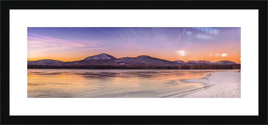 Alpenglow Picture Frame print