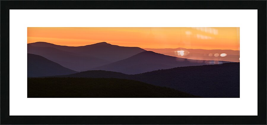 Golden Hour Picture Frame print