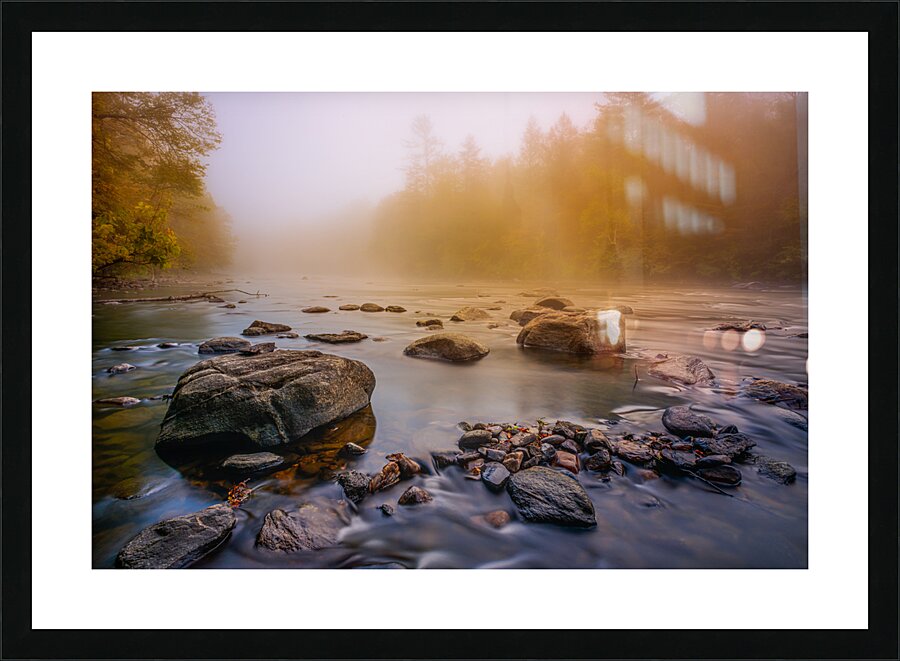 Foggy Daze Picture Frame print