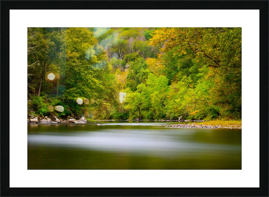Housatonic Green Picture Frame print
