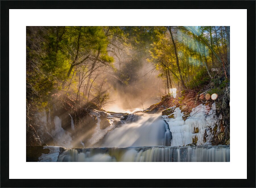 Here Comes the Light Picture Frame print