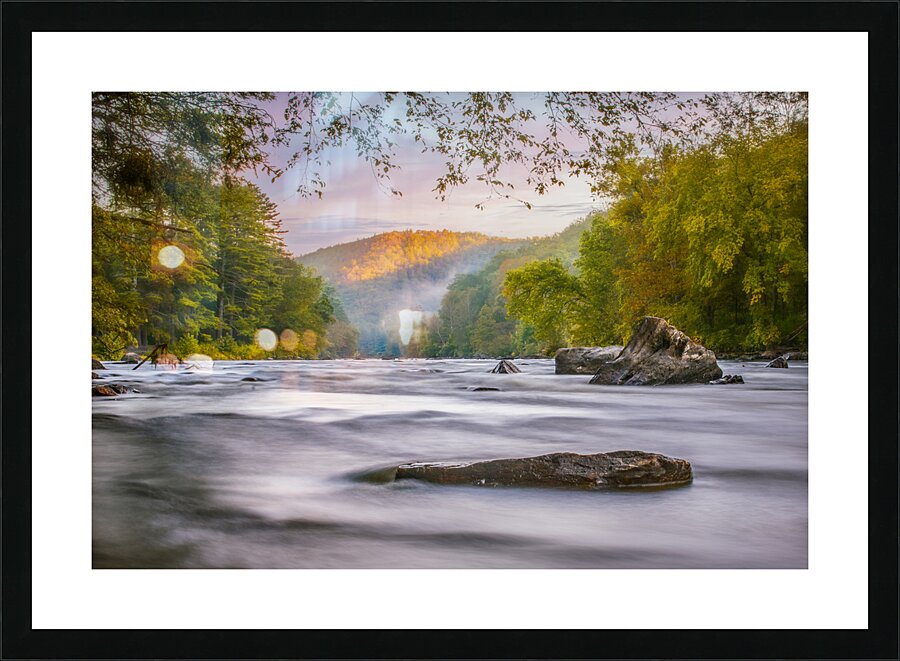 Morning Rush Picture Frame print
