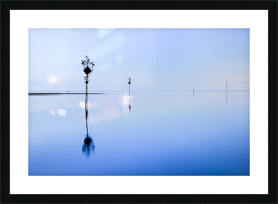 Rock Harbor Blues Picture Frame print