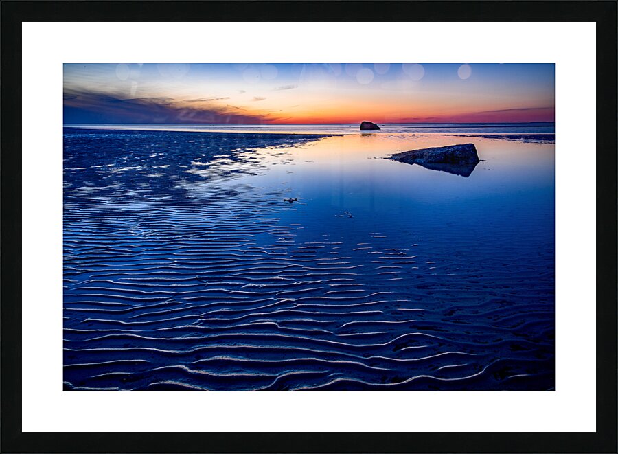 Rocks and Ripples Picture Frame print