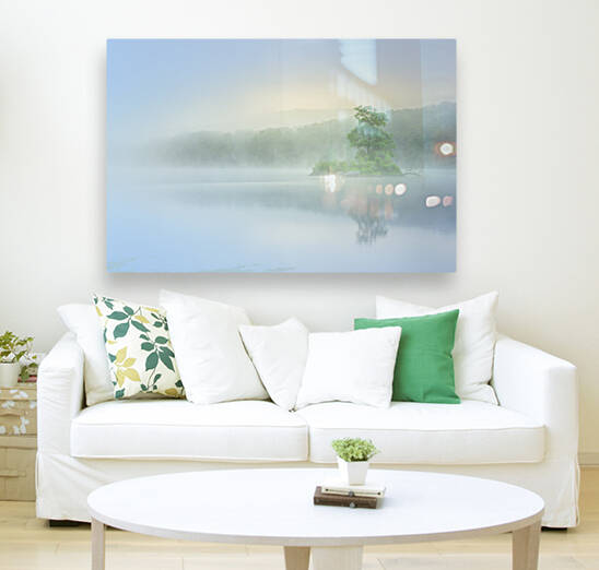 Island in the mist by Jane Haslam
