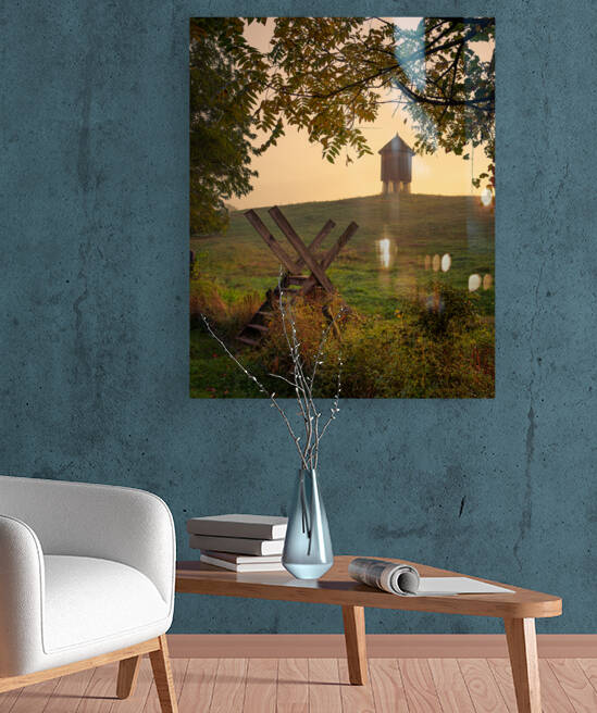 Water Tower on the AT by Jane Haslam