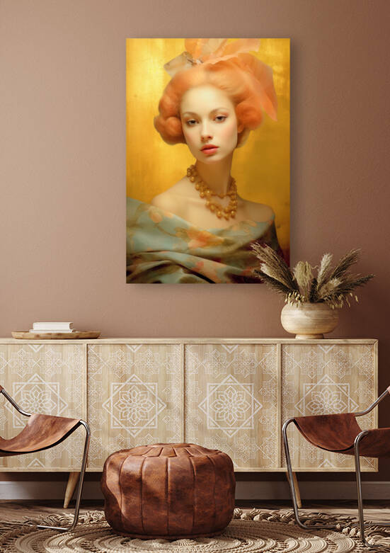 Avant Garde Poster Illustration Baroque No 7 by W Addison Smith