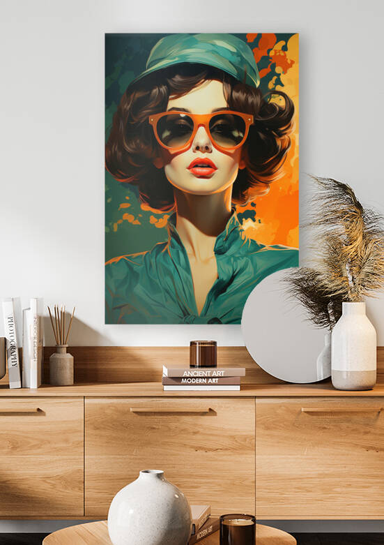Women in Sunglasses No 13 by W Addison Smith