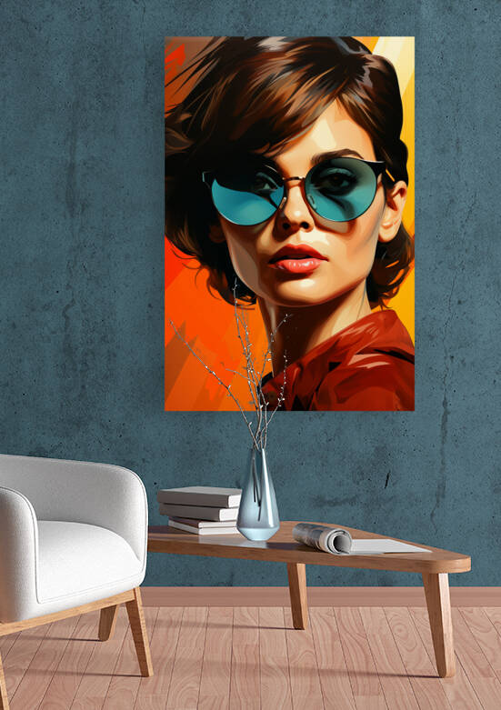 Women in Sunglasses No 14 by W Addison Smith