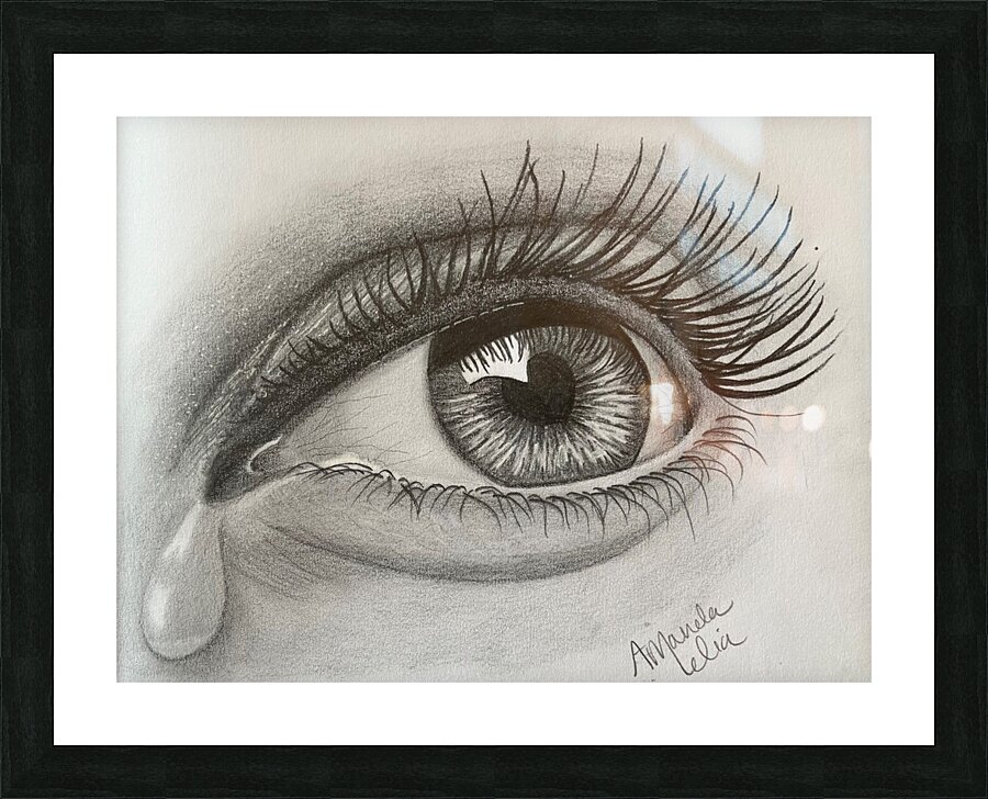 Grief Therapy Picture Frame print