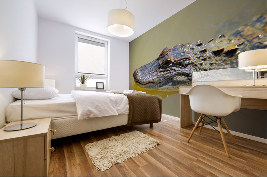 American Alligator Mural print