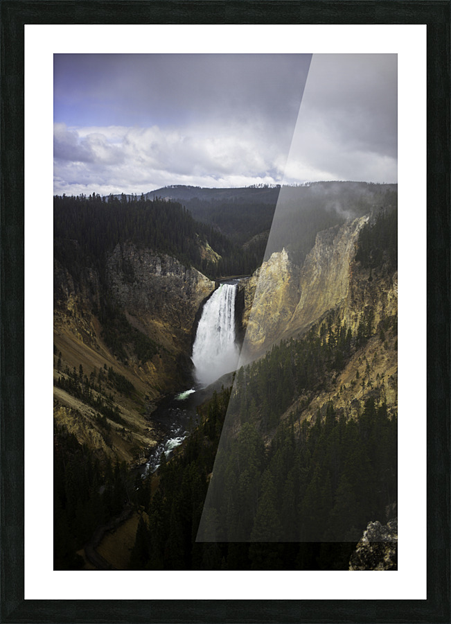 Lower Falls  Picture Frame print