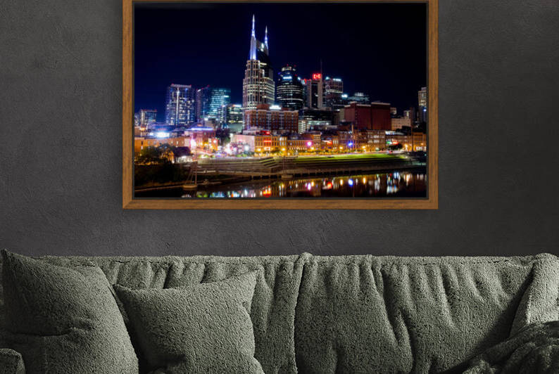 Nashville Cityscape  by Chris Casanova