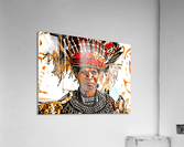 Tribal Chief Acrylic Print