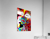 CurvesColor Acrylic Print