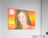 Peach Acrylic Print