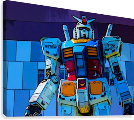 Japanese Robot Canvas Print