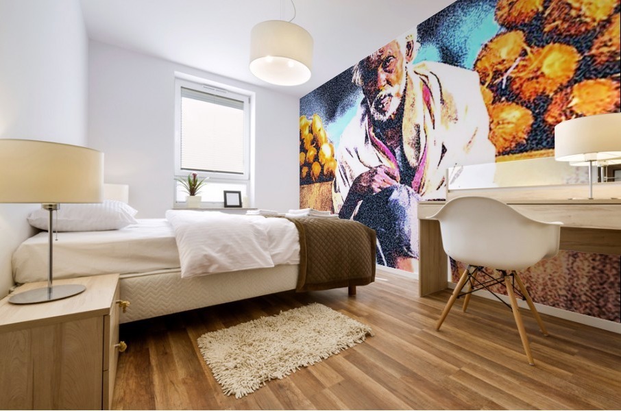 Fruit Stand Mural print