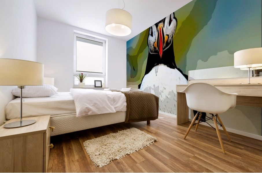Penguin Mural print
