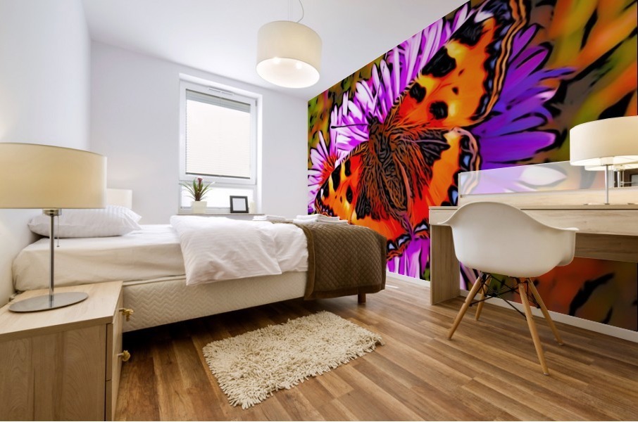 Butterfly Mural print