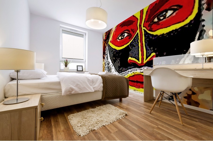 African 2 Mural print