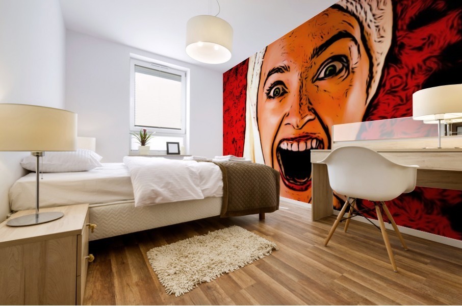 Scream Mural print