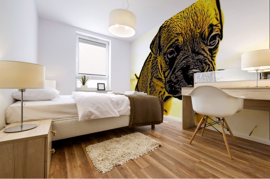 First Steps Mural print