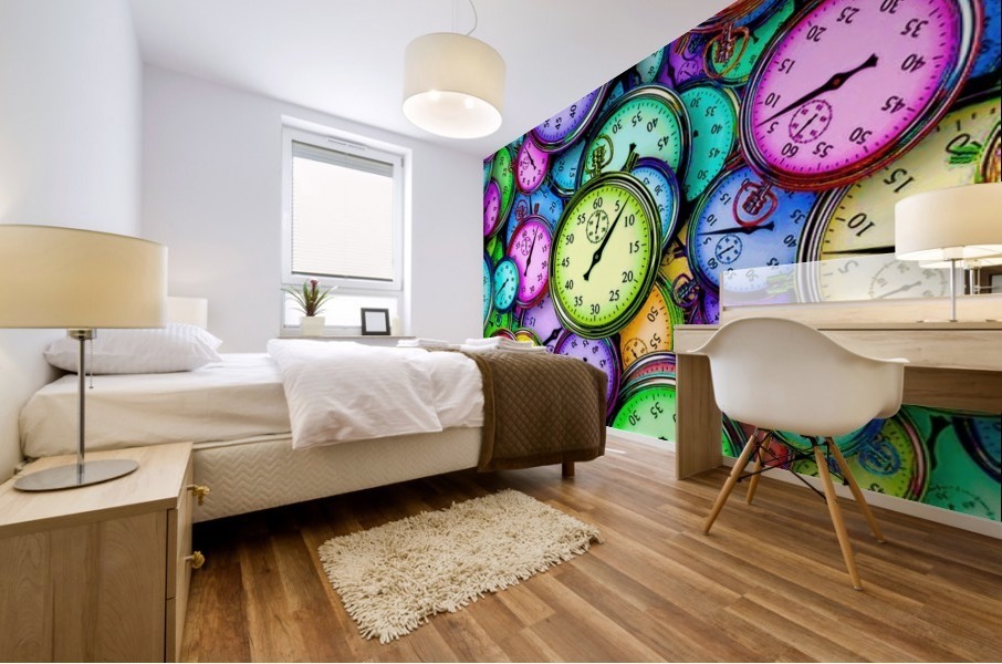 Time Will Tell Mural print