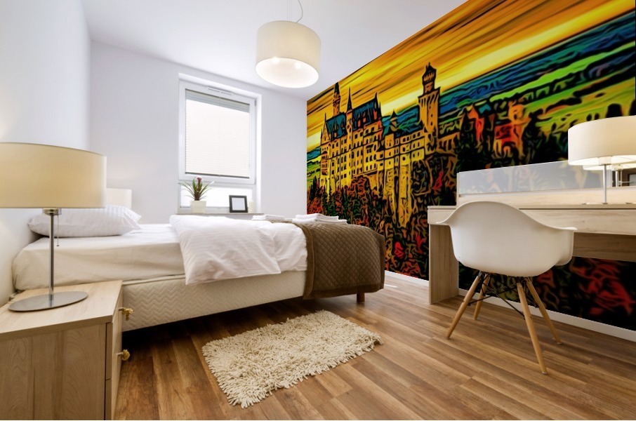 Lumi Castle Mural print
