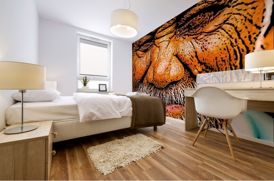 Squint Mural print