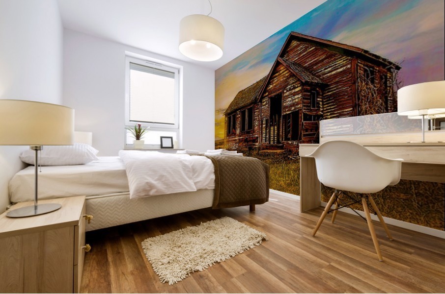 Farm House Mural print